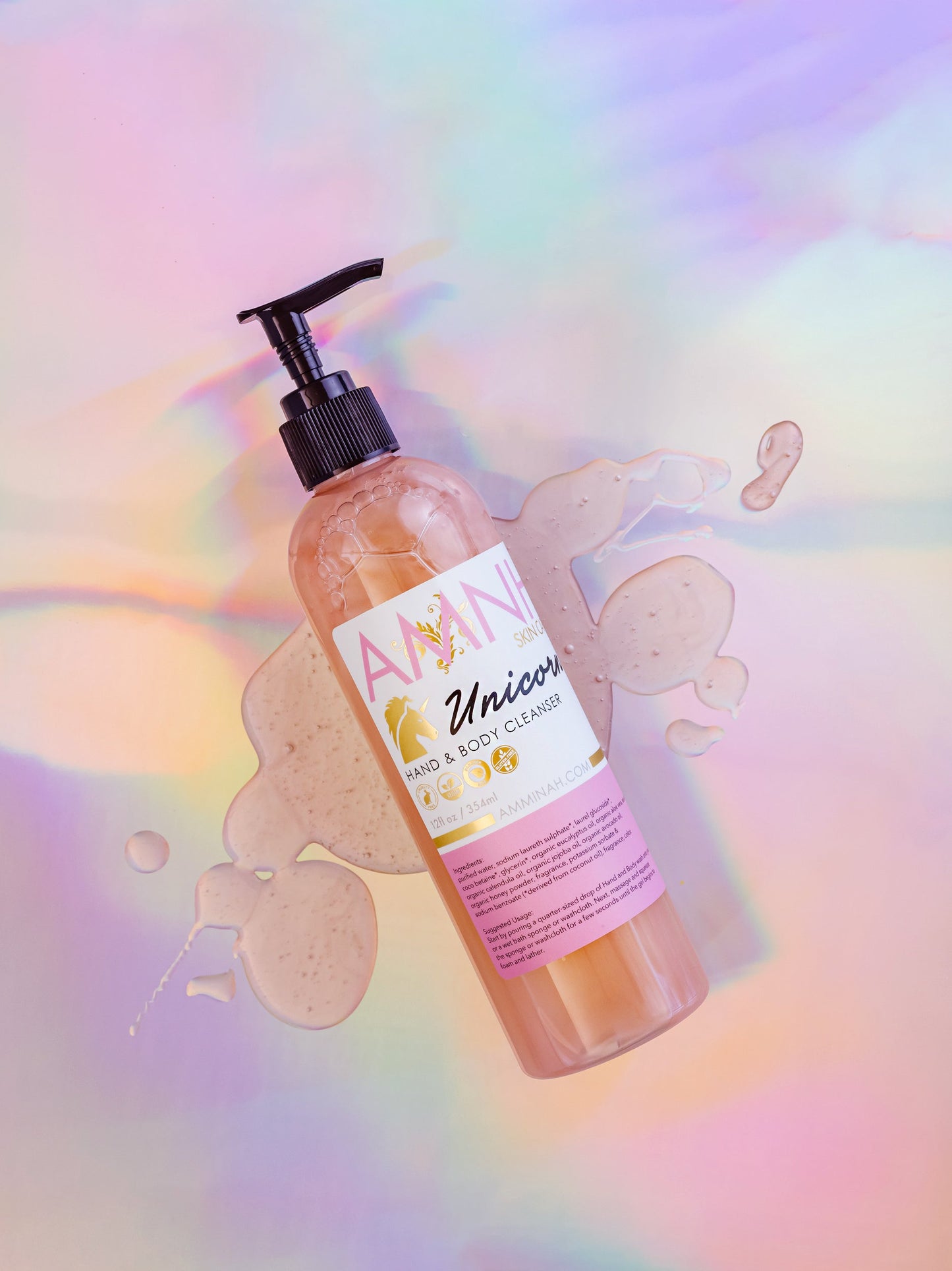 "Unicorn" Hand & Body Cleanser by AMINNAH