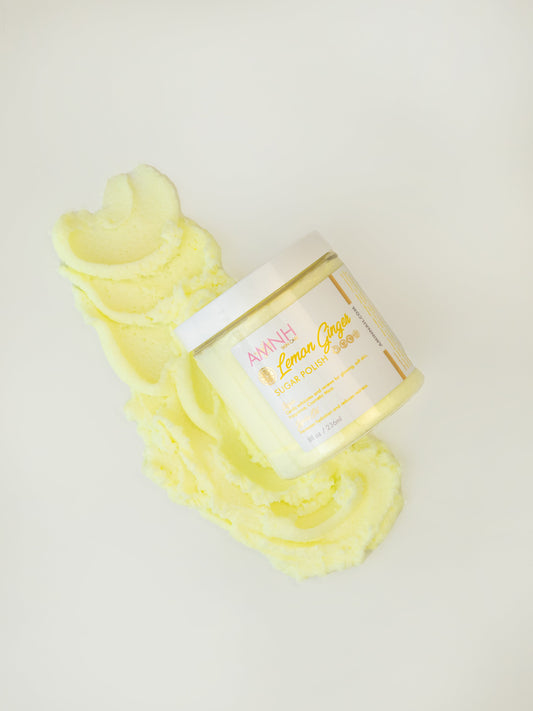 "Lemon Ginger" Sugar Scrub by AMINNAH