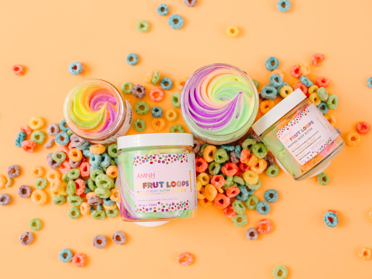 "Frut Loops" Whipped Body Butter by AMINNAH