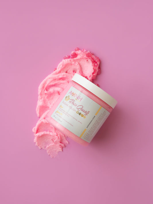 "Rose Quartz" Sugar Scrub by AMINNAH