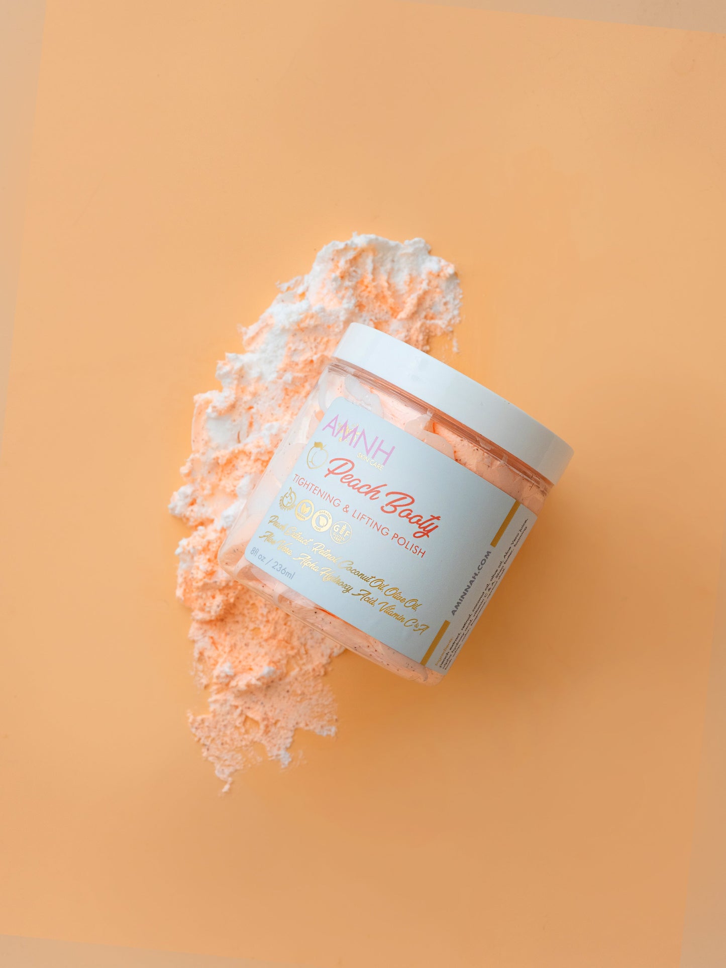 "Peach Booty" Tightening & Lifting Scrub by AMINNAH