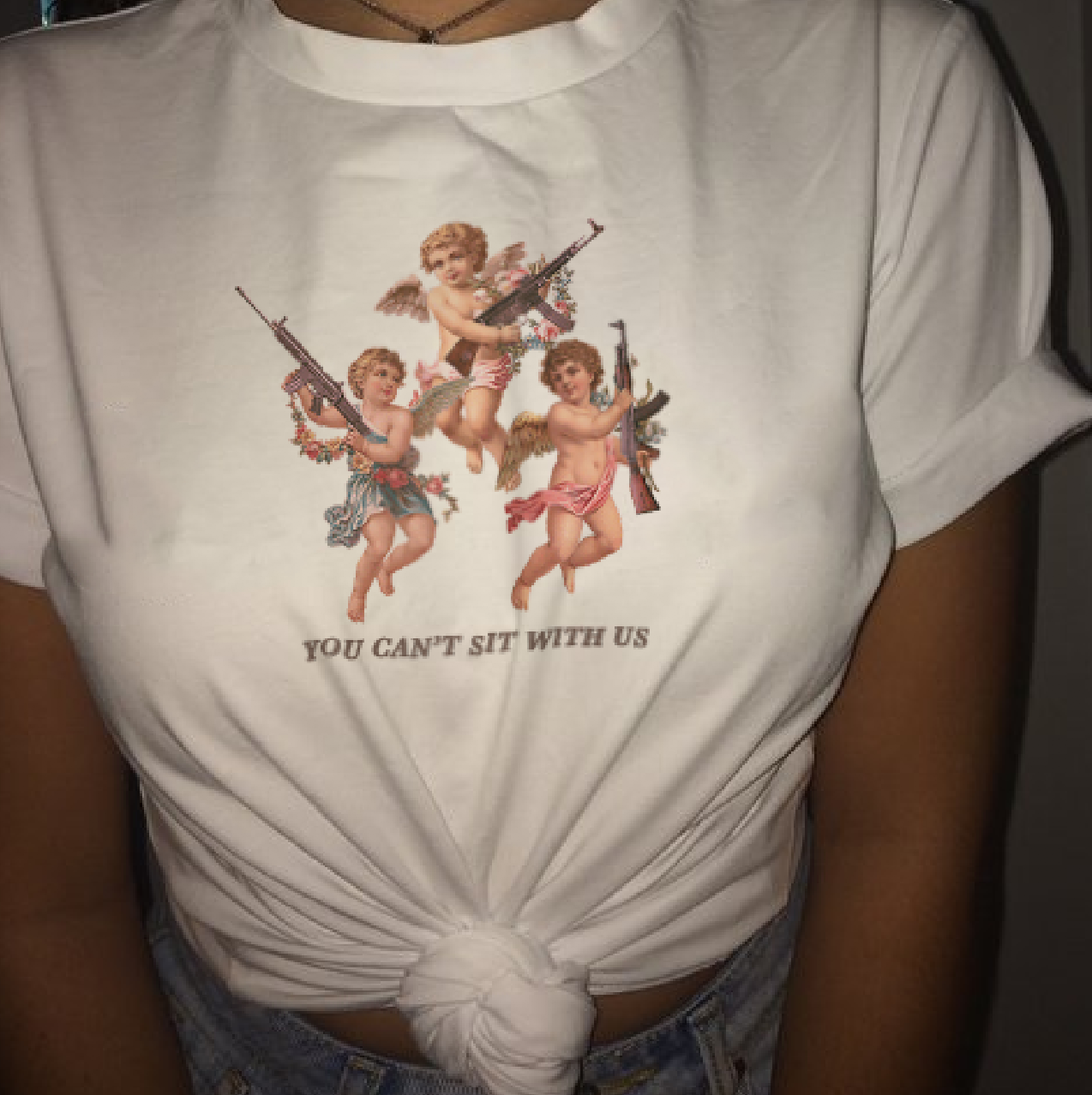 "You Can't Sit With Us" Tee by White Market