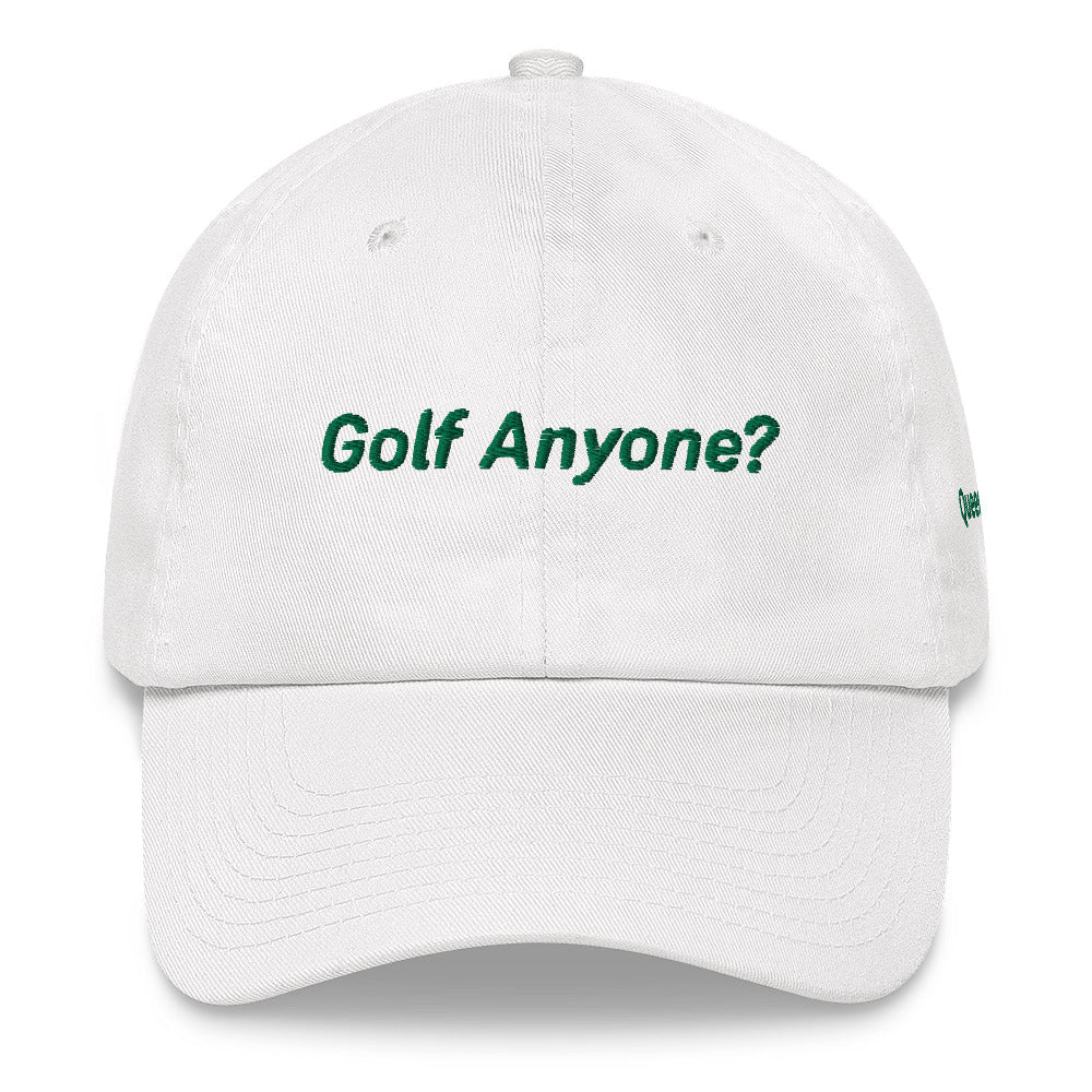 "Golf Anyone?" Dad hat by Queens Country Club