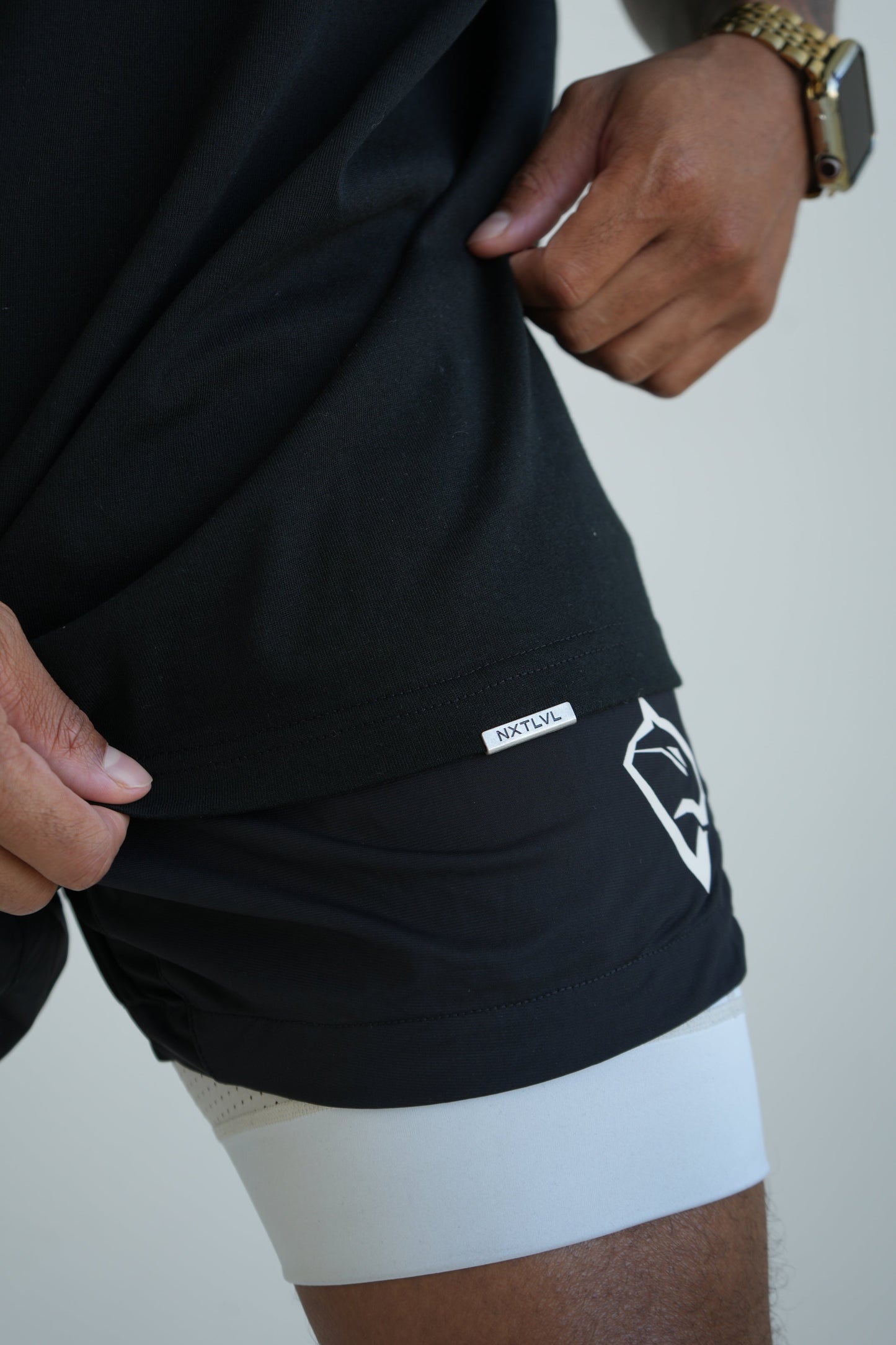 "MEMBERS ONLY" OVERSIZED UNISEX TEE - ONYX BLACK from NXTLVL ATHLETIC