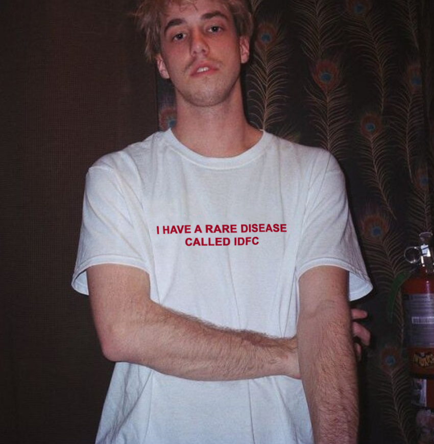 "I Have A Rare Disease Called IDFC" Tee by White Market