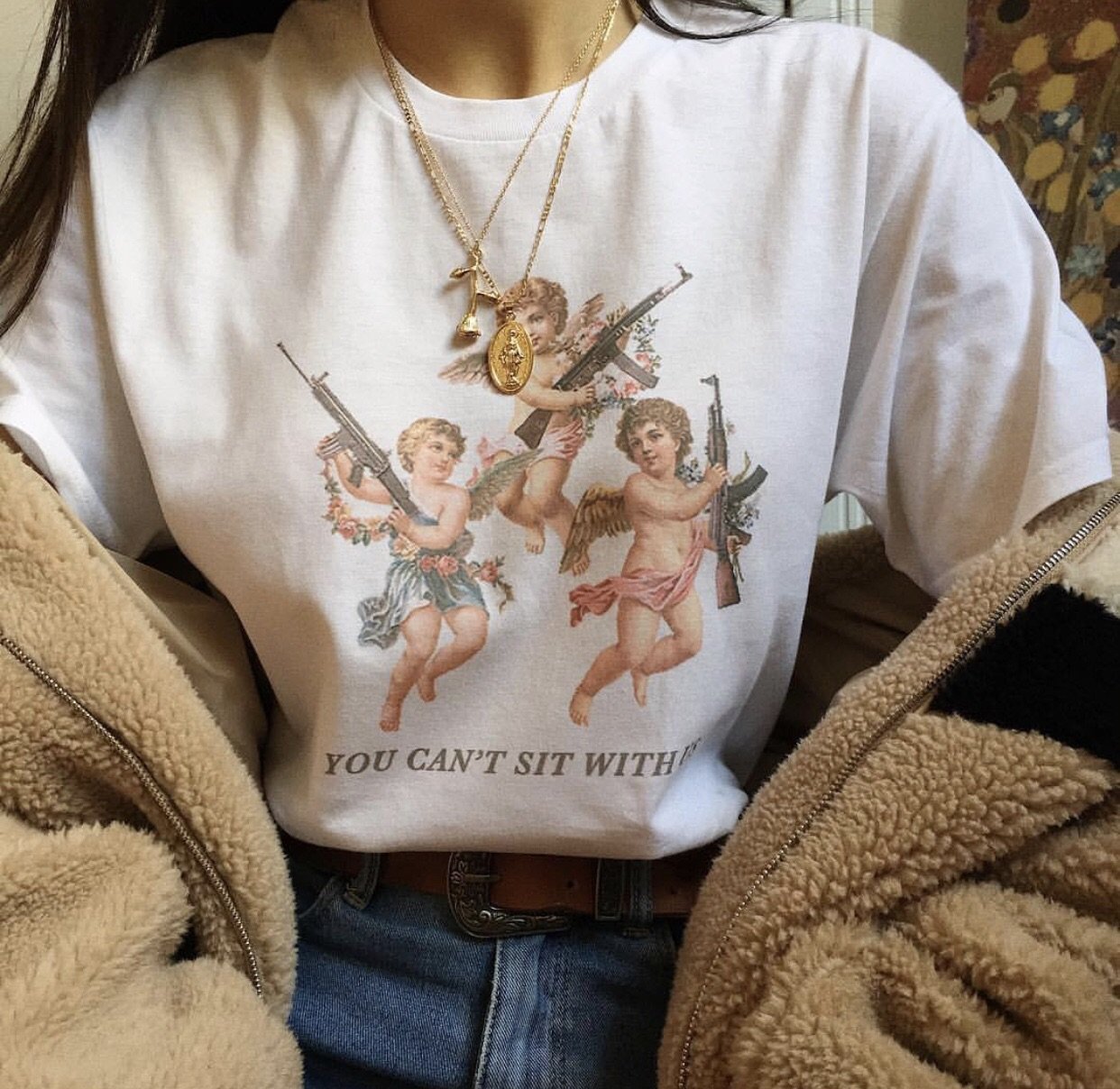 "You Can't Sit With Us" Tee by White Market